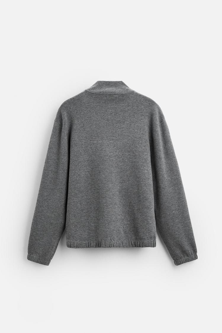 Pullover Knit Grey