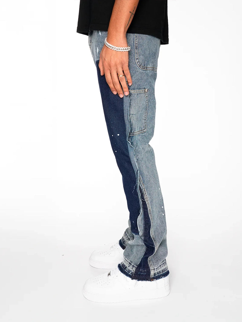 Flare Jeans Denim Front - 219621